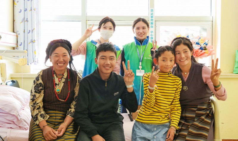 跨越4000公里的生命守护 盈康一生“山海相连”行动救治西藏先心病儿童