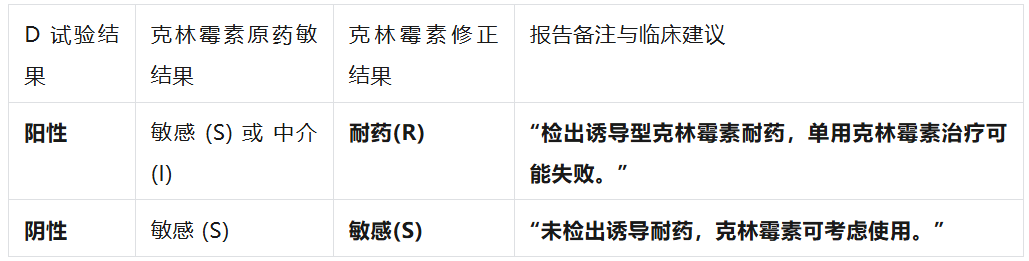 揪出“伪装者”：D试验，避免克林霉素治疗失败的关键
