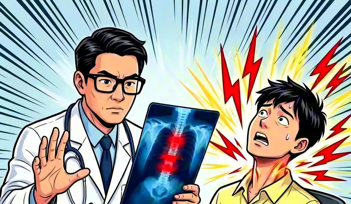 “咔咔”响的脖子是舒服还是求救？医生紧急叫停：这种习惯可能致瘫！